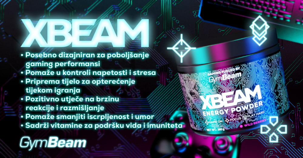 XBEAM Energy Powder - GymBeam