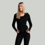 Women‘s MERINO I Zip Up Hoodie Black - STRIX