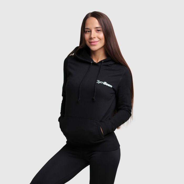 Ženska dukserica PRO Hoodie Black - GymBeam