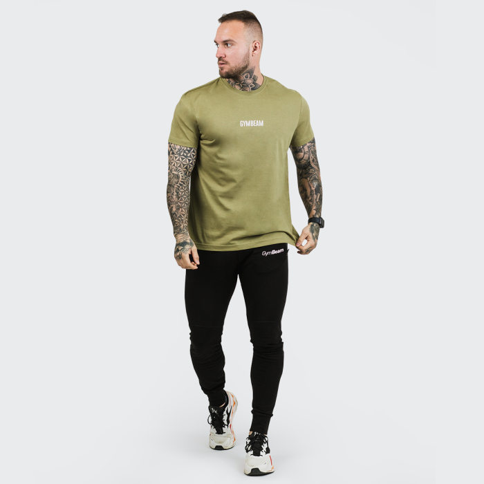 Majica kratkih rukava FIT Olive - GymBeam