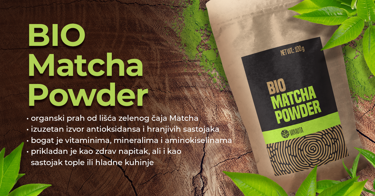 BIO Matcha prah